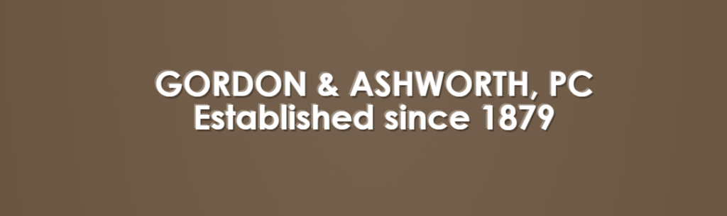 Gordon & Ashworth, PC