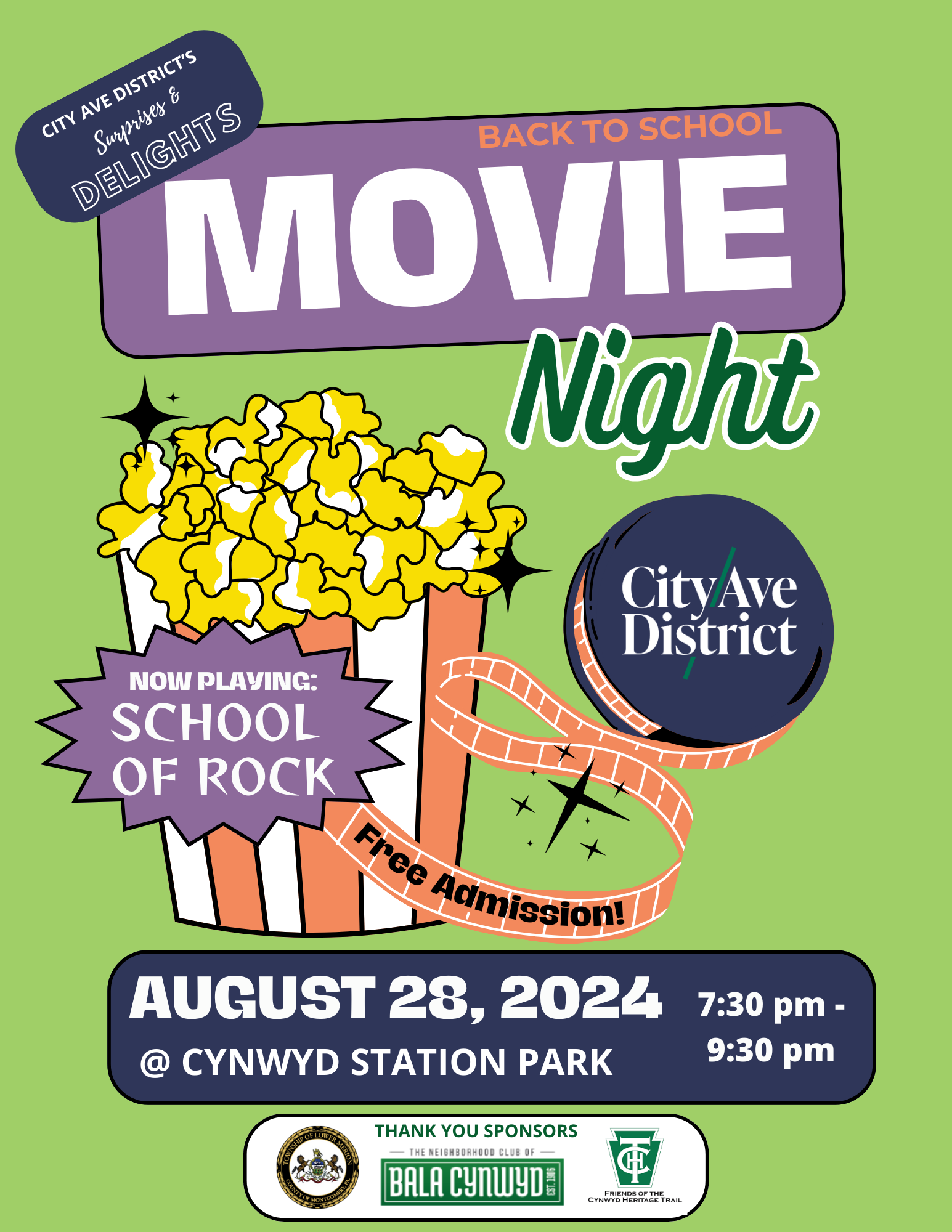 Free Movie Night City Ave